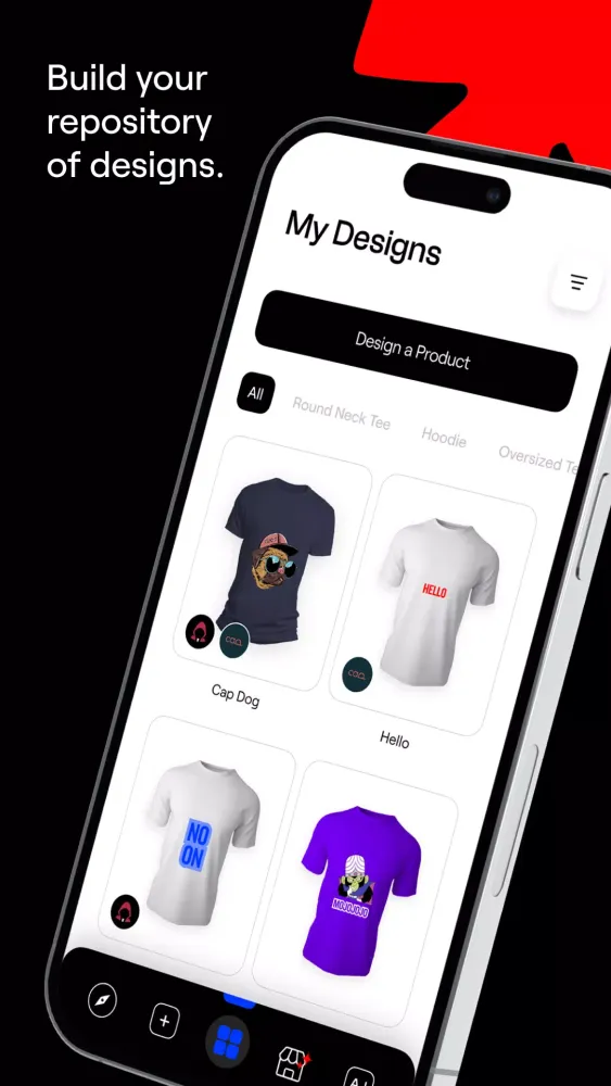 Notfunny | Design Your Own Tee سکرین شاٹس