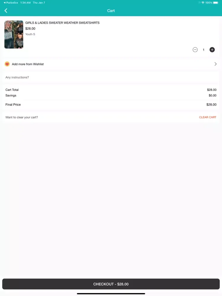تصاویر Nothin But Sunshine Shop iPad 