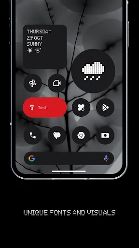 Nothing Launcher سکرین شاٹس
