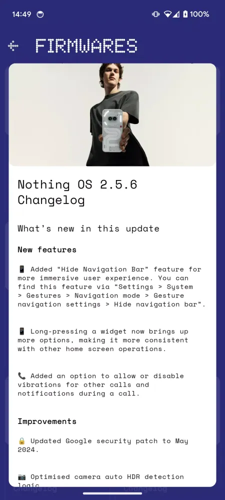 Nothing News Screenshots