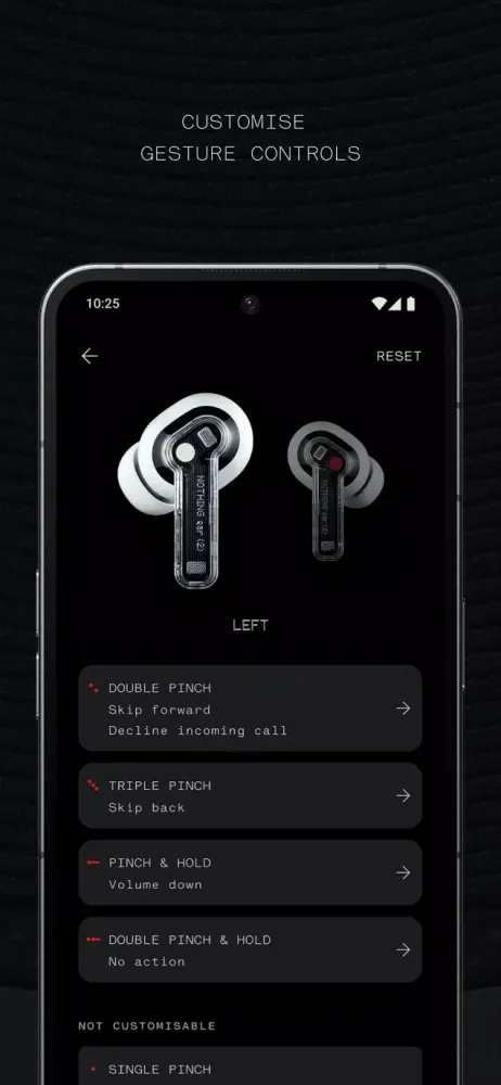 Nothing X Screenshots