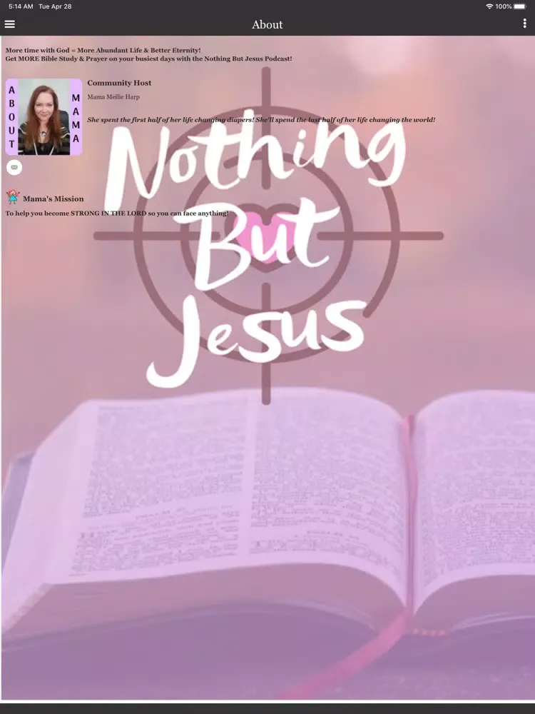 Nothing But Jesus iPad 应用截图