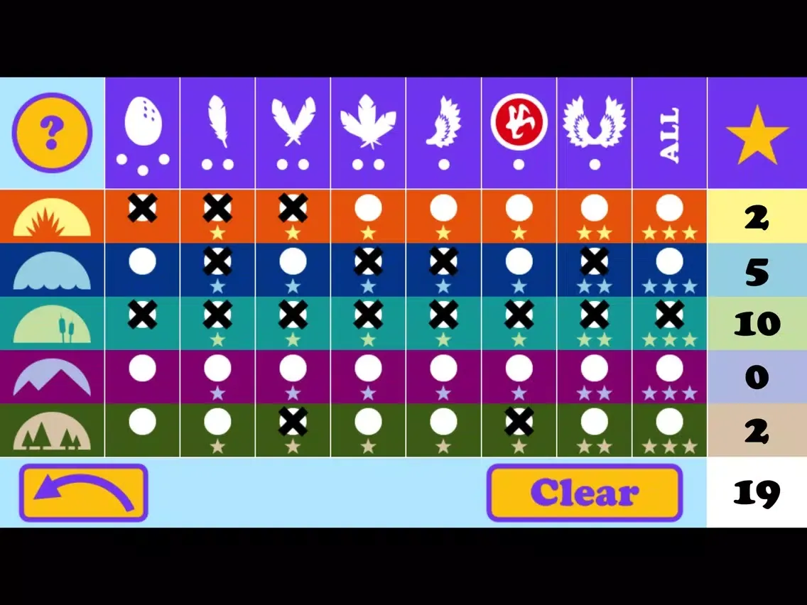 Birds Of A Feather Scorekeeper iPad 应用截图