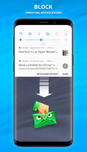 Notification blocker. Notifica Ekran Görüntüleri