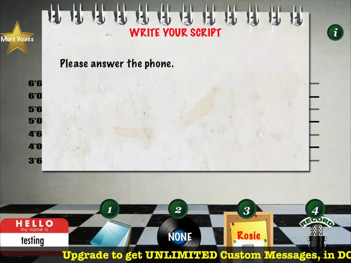 TALKING RINGTONES iPad  স্ক্রিনশট
