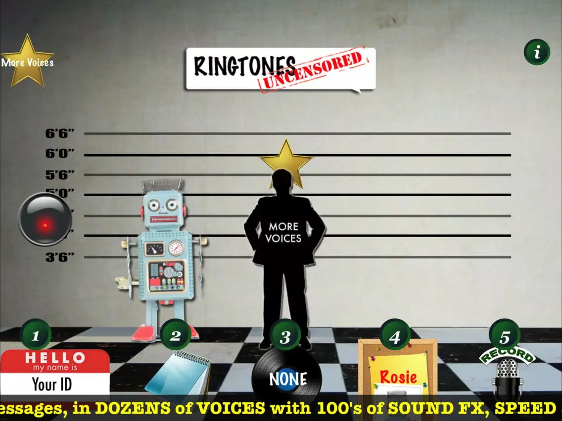 TALKING RINGTONES iPad  স্ক্রিনশট