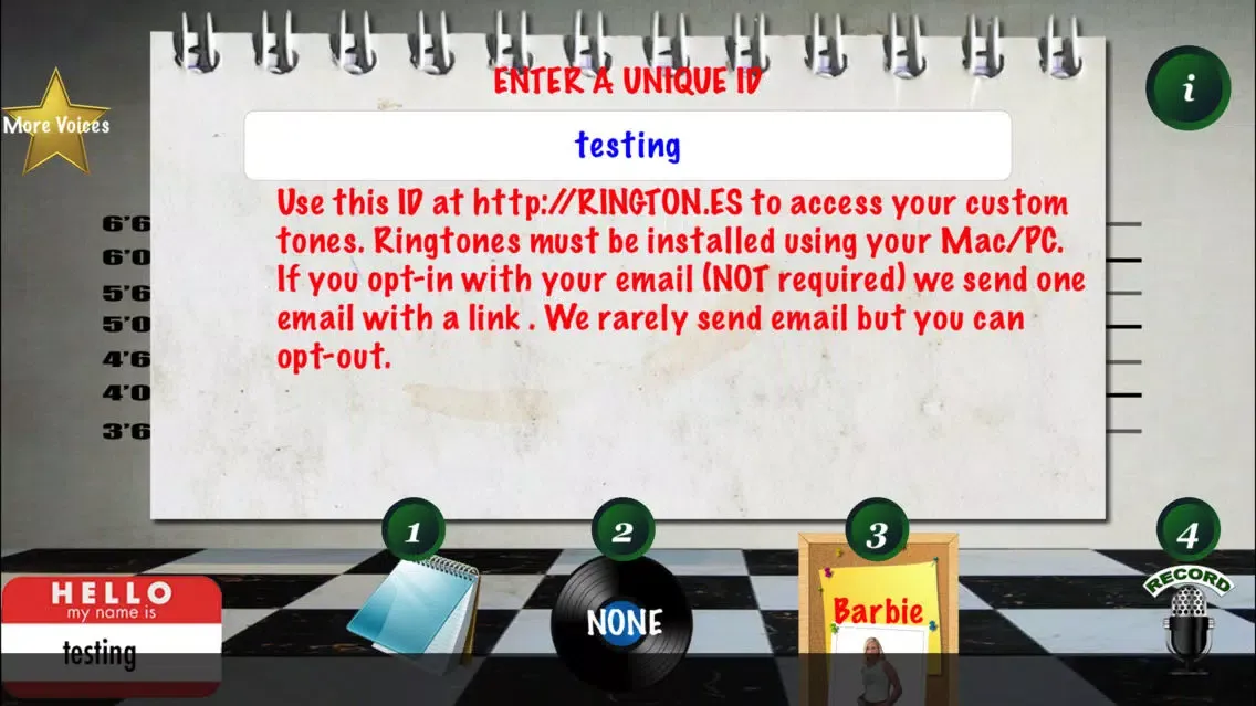TALKING RINGTONES স্ক্রিনশট