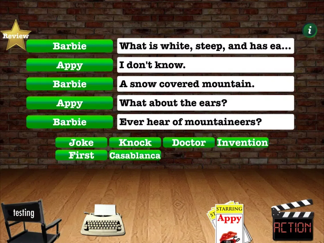 Tangkapan skrin SKITKIT Funny Skits iPad 