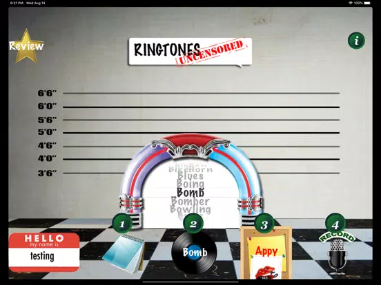 RINGTONES UNCENSORED PRO iPad  Ekran Görüntüleri