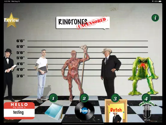 RINGTONES UNCENSORED PRO iPad  Ekran Görüntüleri