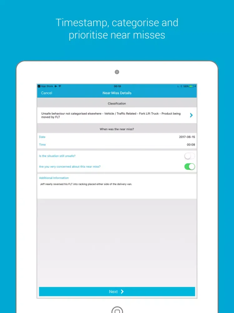 NotifyIt iPad 应用截图