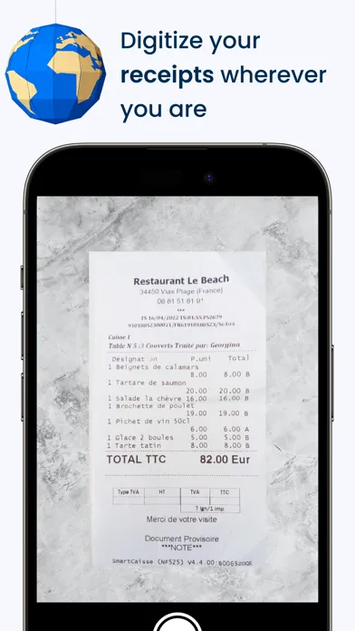 Notilus - Expense report স্ক্রিনশট