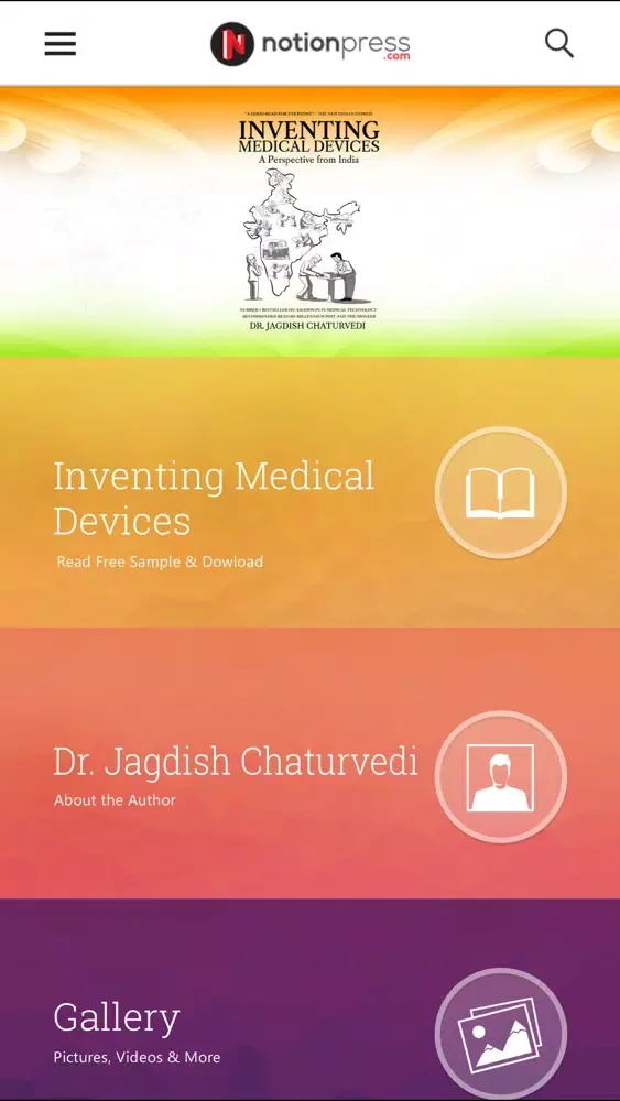 Tangkapan skrin Inventing Medical Devices