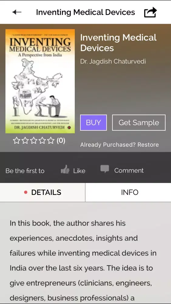 Tangkapan skrin Inventing Medical Devices