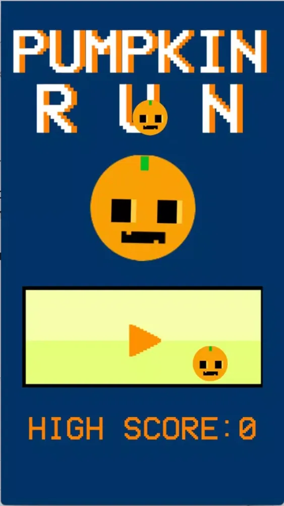 Tangkapan layar Pumpkin Run!