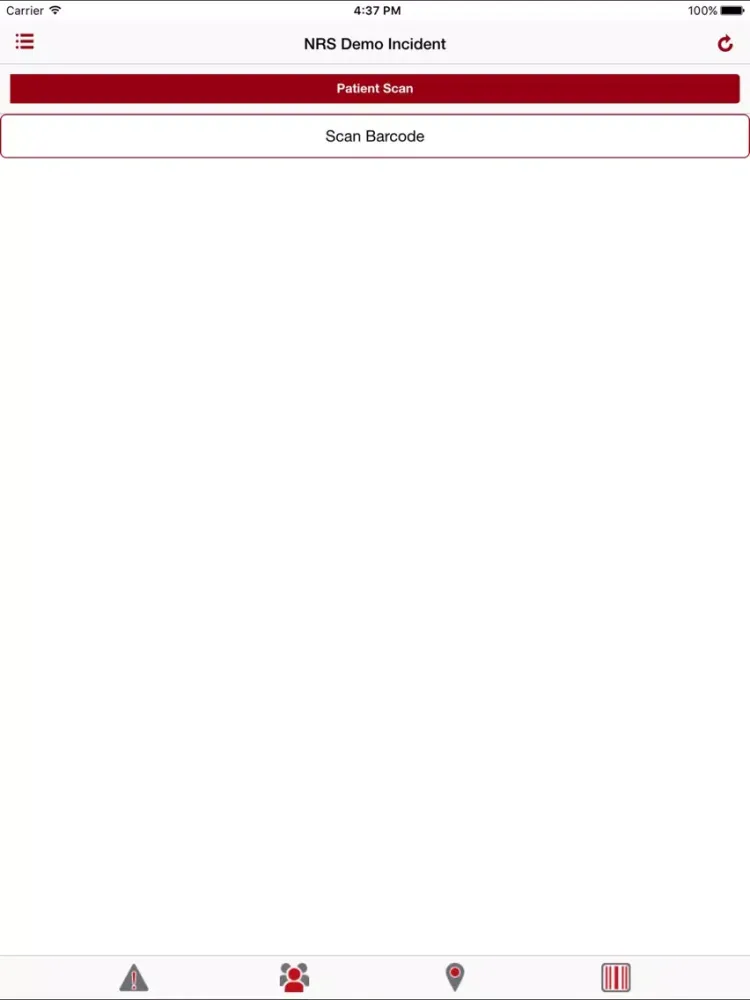 ภาพหน้าจอของ ALT Mobile App iPad 