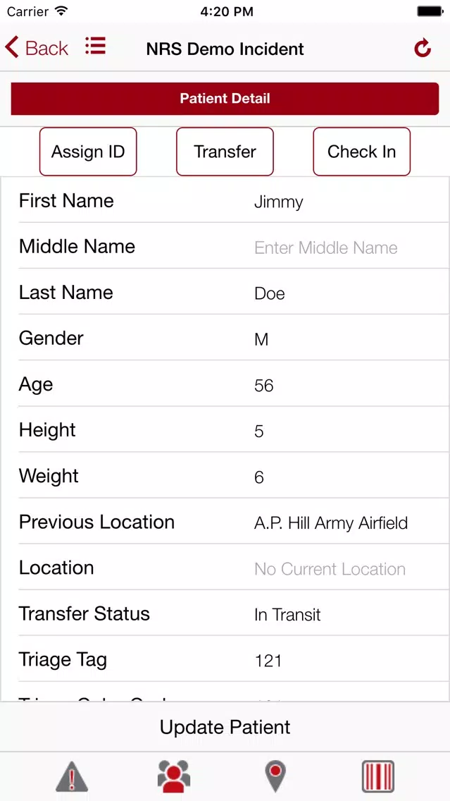 Tangkapan skrin ALT Mobile App