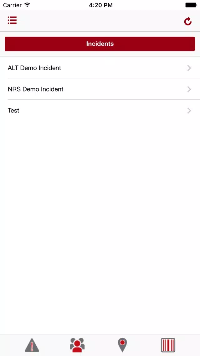 Tangkapan skrin ALT Mobile App
