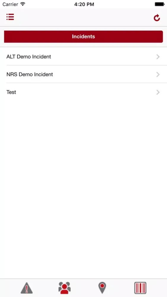 ภาพหน้าจอของ ALT Mobile App