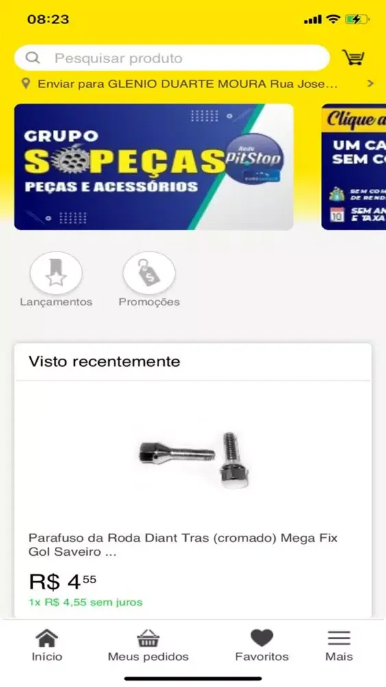 SóPeças Auto Peças应用截图