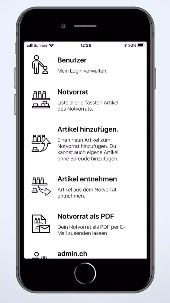 Screenshot di Not-vorrat