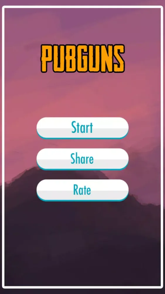 PubGuns Quiz - Weapons Trivia应用截图