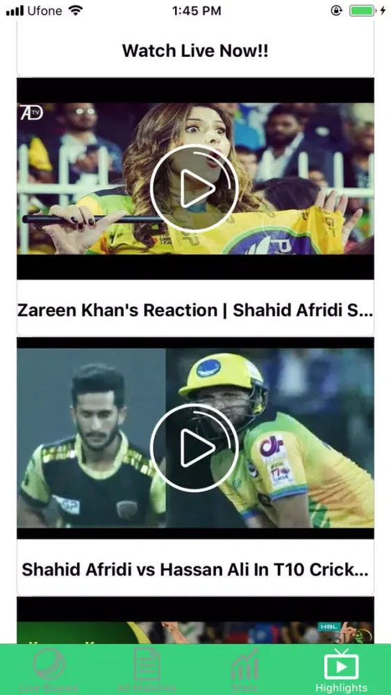 Скриншоты Live Cricket Score - Streaming