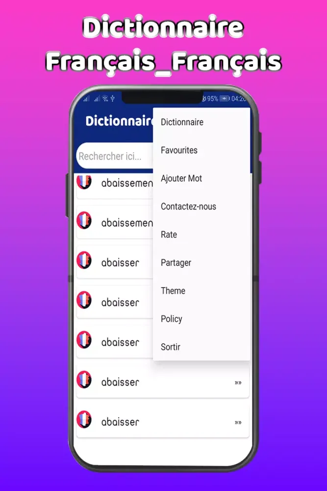 Dictionnaire Français LeRobert应用截图
