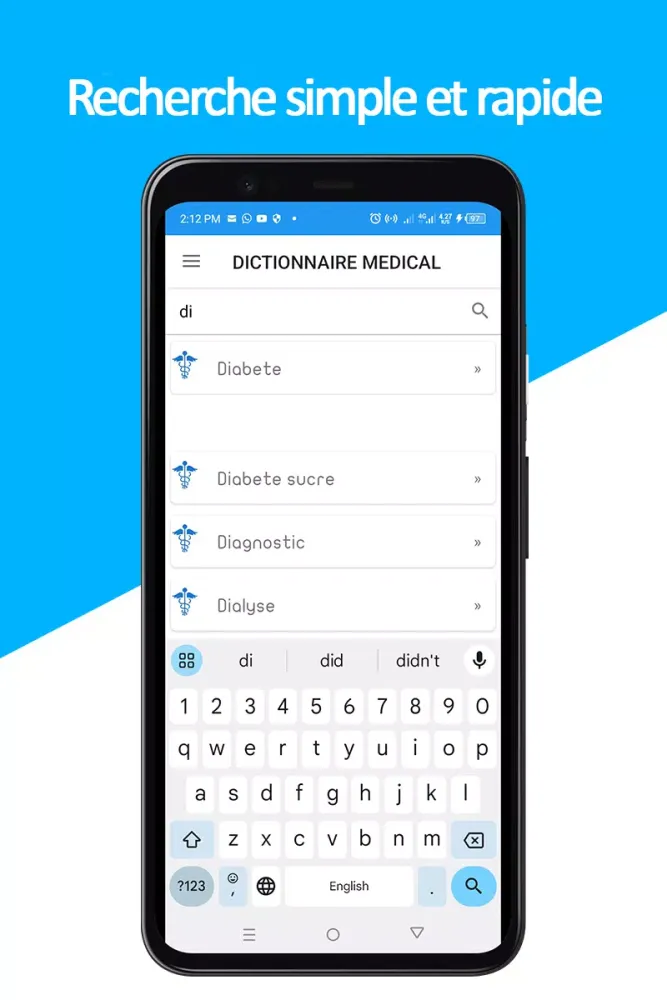 Dictionnaire Médical Français‏ Screenshots