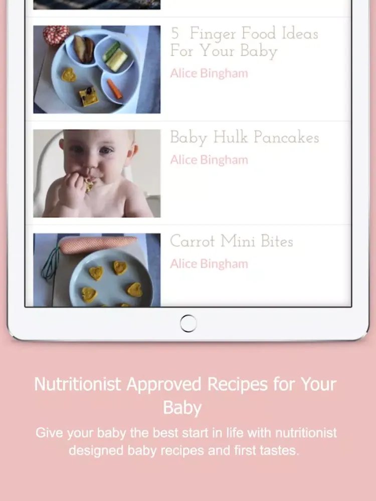 Nourished Mummy Project iPad  スクリーンショット