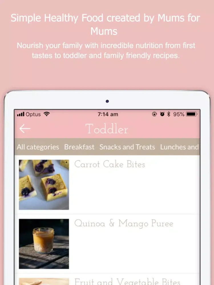 Nourished Mummy Project iPad  スクリーンショット