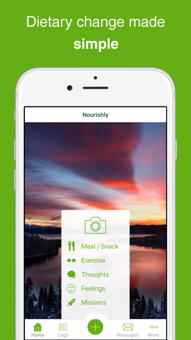 Nourishly - Nutrition & Diet应用截图