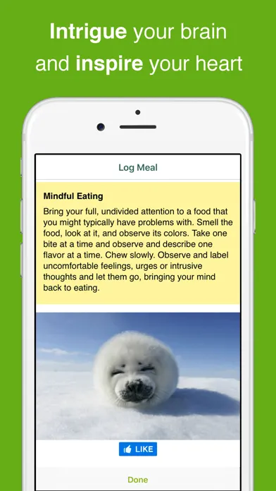 Capturas de pantalla de Nourishly - Nutrition & Diet