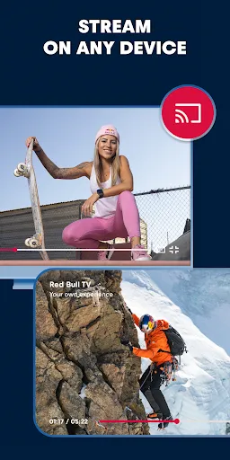 Red Bull TV: Videos & Sports应用截图
