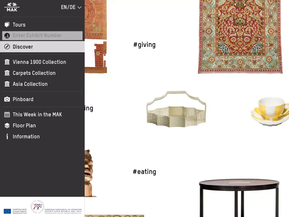 Screenshot di MAK Museum Vien iPad 