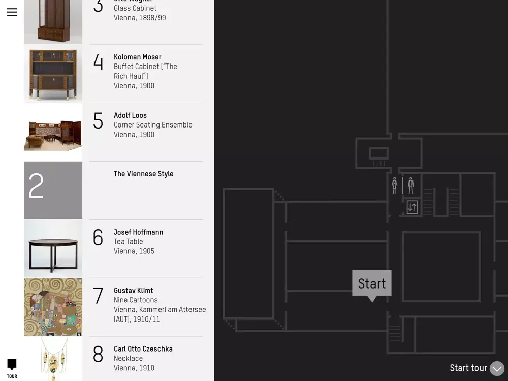 Screenshot di MAK Museum Vien iPad 