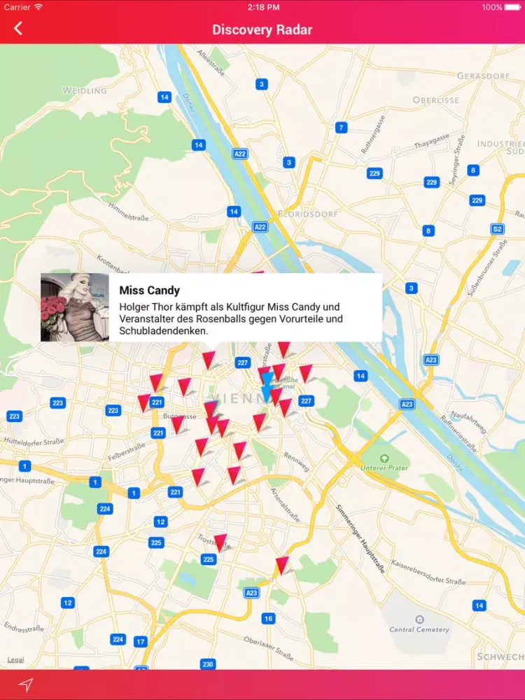 Vienna Biennale iPad  스크린샷
