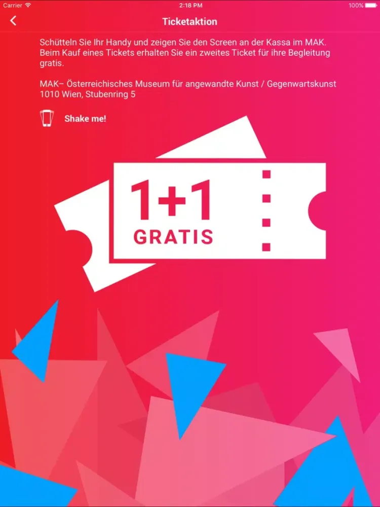 Vienna Biennale iPad  스크린샷