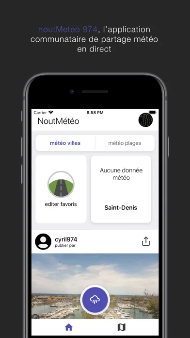 noutmeteo 974 & info route Screenshots