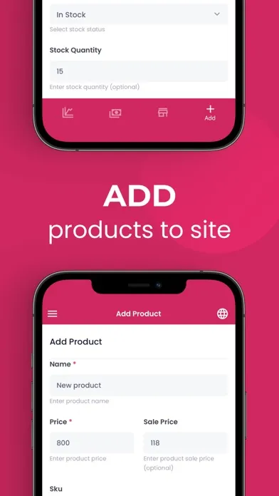 Woocommerce Management App Ekran Görüntüleri