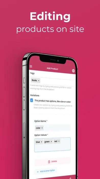 Woocommerce Management App Ekran Görüntüleri