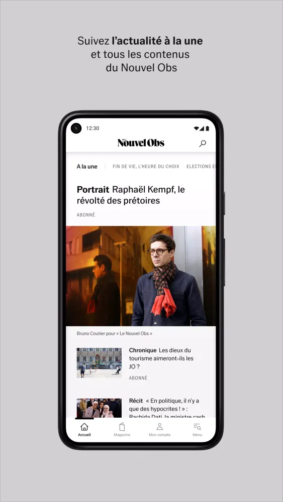 Le Nouvel Obs Screenshots