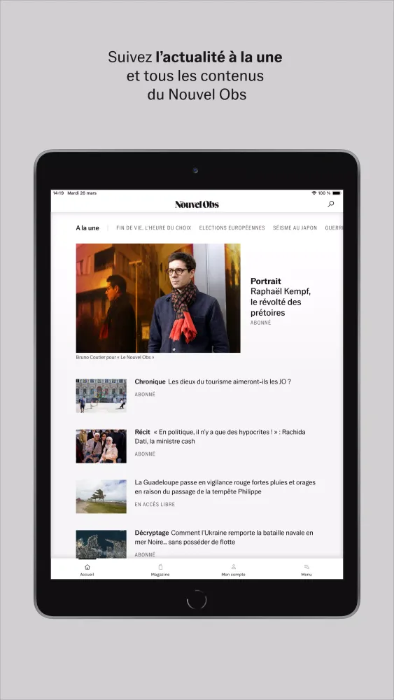 Le Nouvel Obs Screenshots