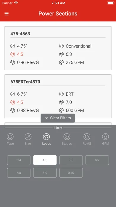 NOV Power Sections স্ক্রিনশট