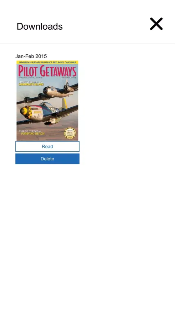 Zrzuty ekranu Pilot Getaways - Adventure Travel for Aviators