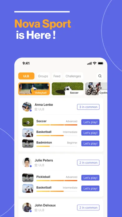 Zrzuty ekranu Nova Sport