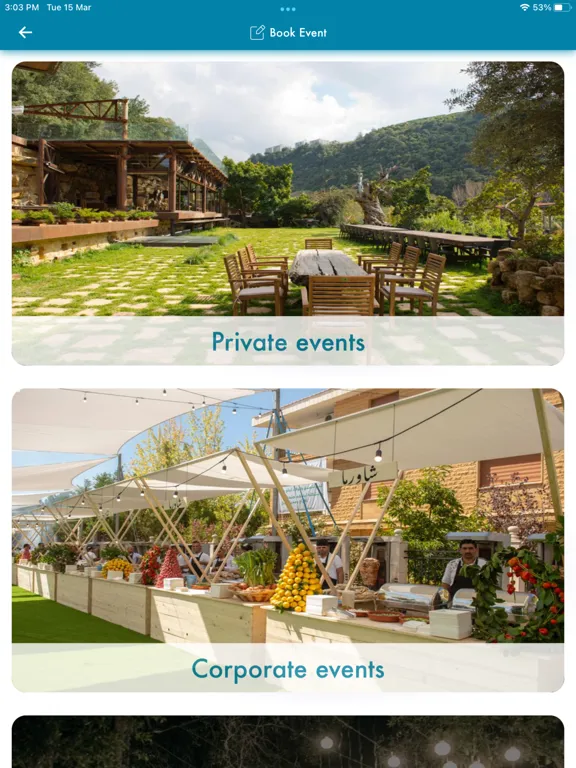 Faqra Club iPad स्क्रीनशॉट