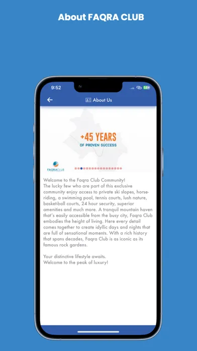 Faqra Club स्क्रीनशॉट