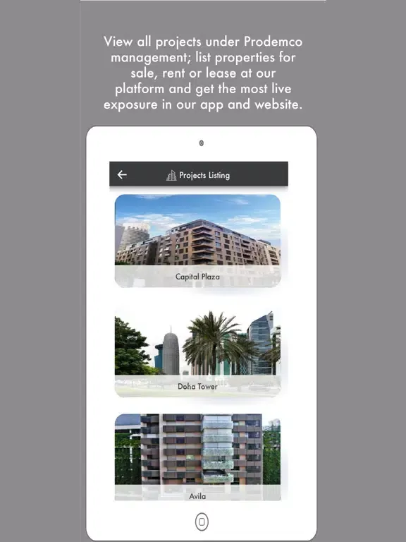 Скриншоты Prodemco iPad 