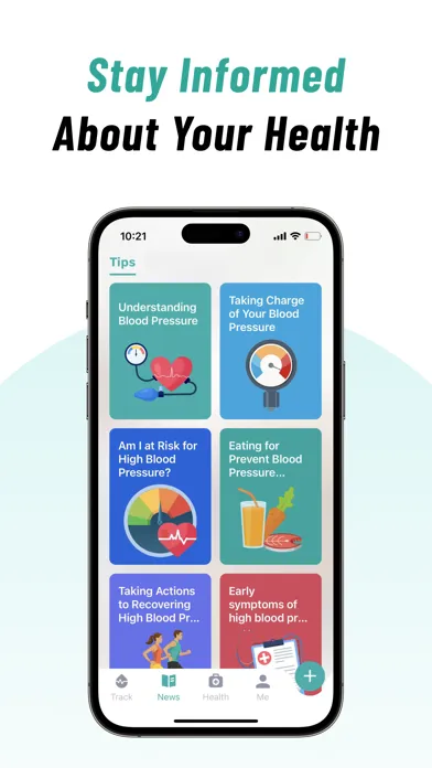 Ảnh chụp màn hình của Health Tracker: BP Hub